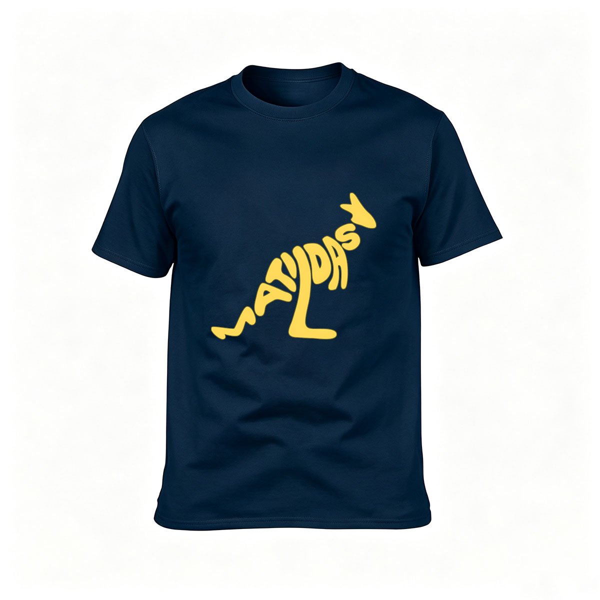 Kangaroo Print Men's T-Shirt Fun Animal Design Gift for Him - Image 6