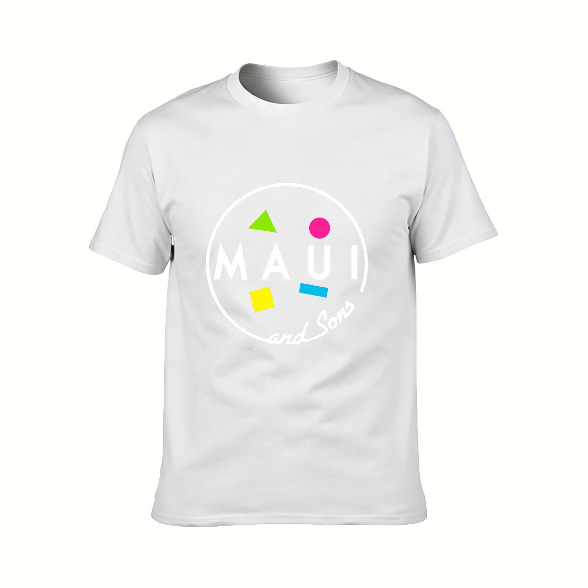 Maui and Sons Logo T-Shirt Men's Casual Wear Gift - Image 2