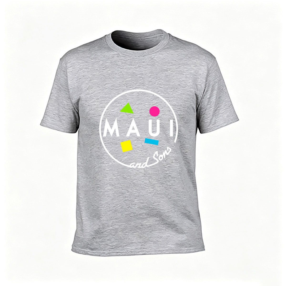 Maui and Sons Logo T-Shirt Men's Casual Wear Gift - Image 3
