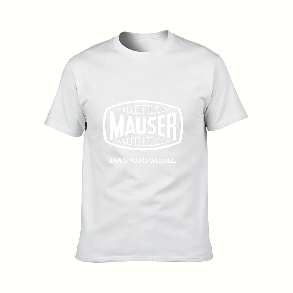 Mauser Das Original Men's T-Shirt Classic Logo Design Gift for Gun Enthusiasts - Image 2
