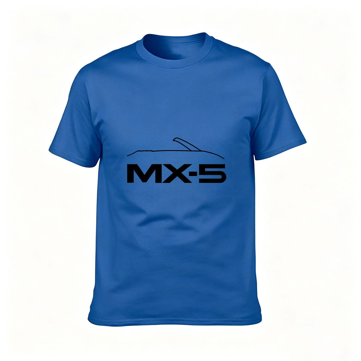 MX5 Car Logo Men's T-Shirt Gift for Car Enthusiasts - Image 4