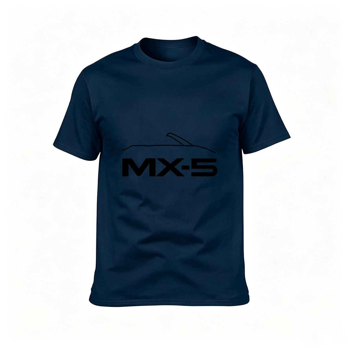 MX5 Car Logo Men's T-Shirt Gift for Car Enthusiasts - Image 6