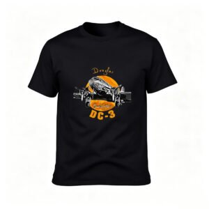 Douglas DC-3 Aircraft Men's T-Shirt Aviation Gift Tee