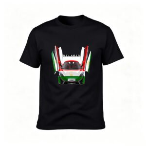 McLaren 720S UAE Flag Car Men's T-Shirt Gift