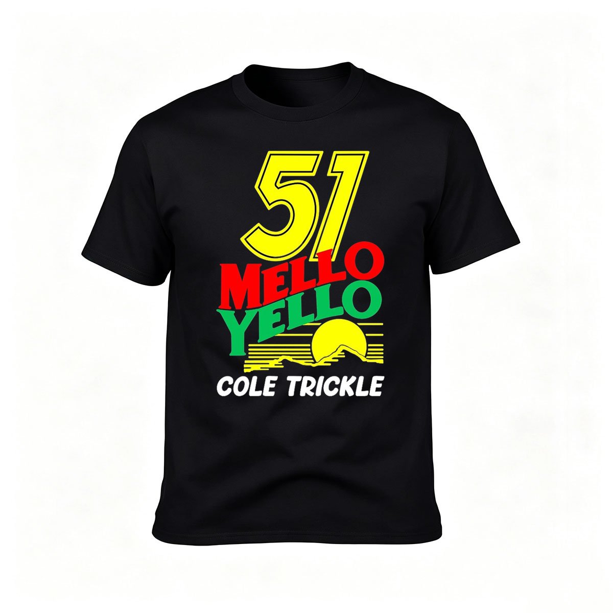 Mello Yello 51 Cole Trickle Racing T-Shirt Men's Gift