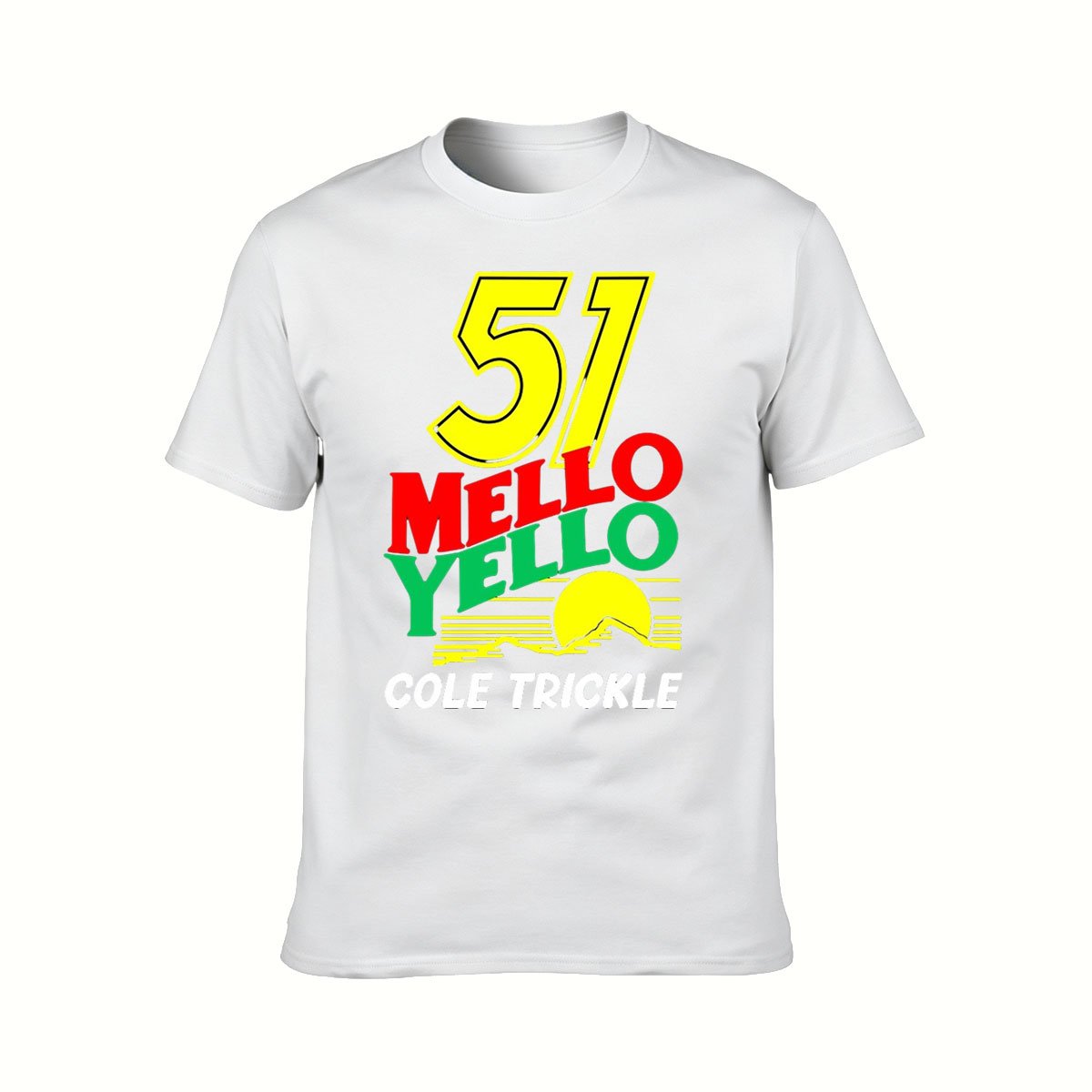 Mello Yello 51 Cole Trickle Racing T-Shirt Men's Gift - Image 2