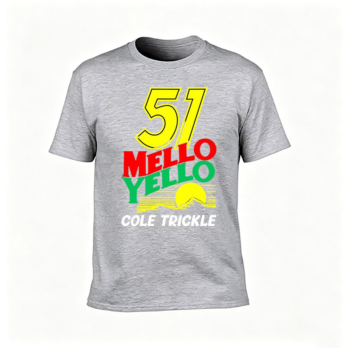 Mello Yello 51 Cole Trickle Racing T-Shirt Men's Gift - Image 3