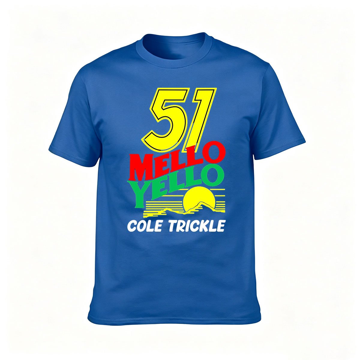 Mello Yello 51 Cole Trickle Racing T-Shirt Men's Gift - Image 4