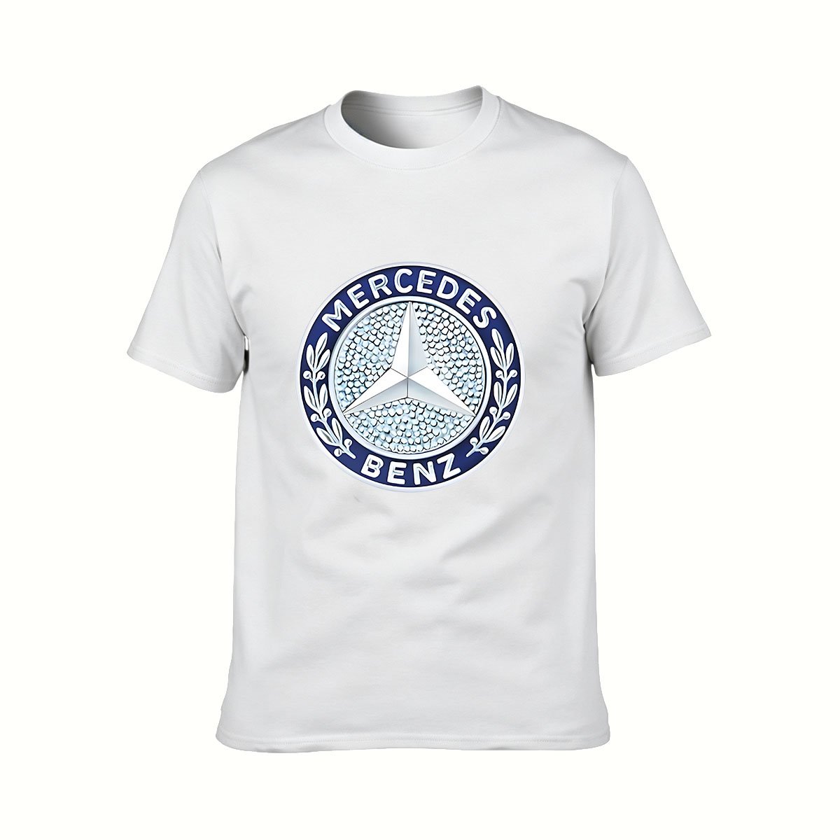 Mercedes Benz Logo Men's T-Shirt Classic Car Gift Wear - Image 2