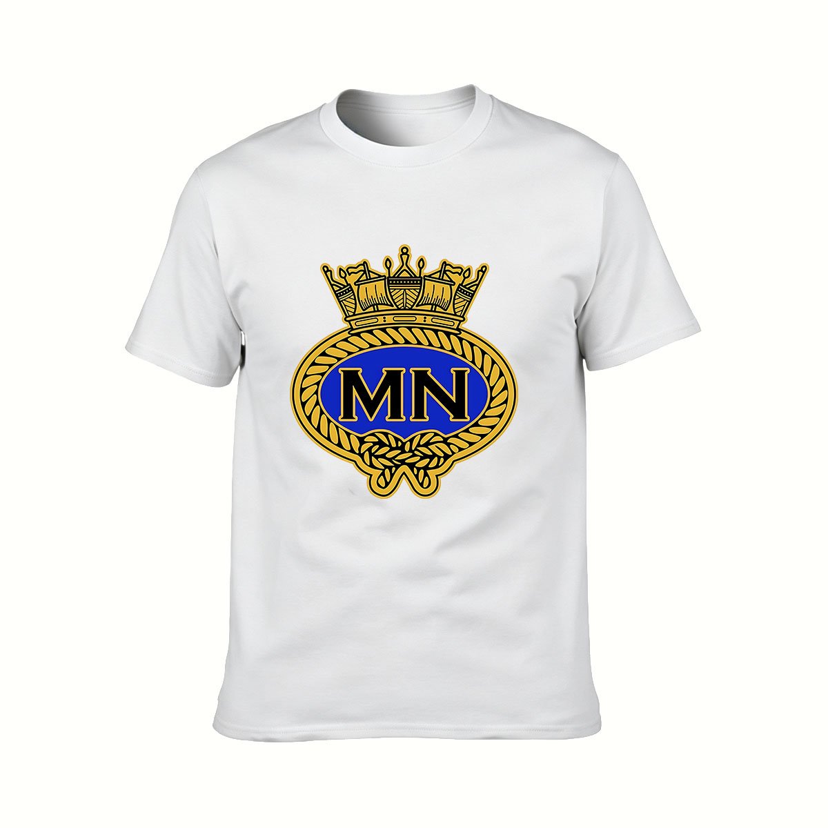 MN Crest Crown Logo Men's T-Shirt Gift for Fans - Image 2