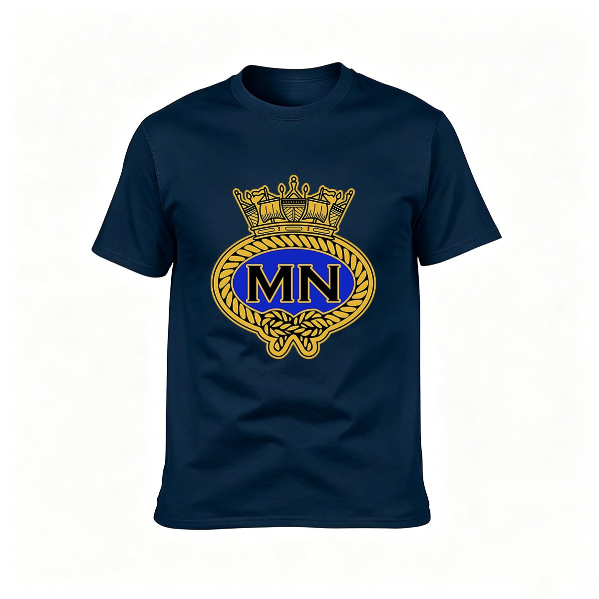 MN Crest Crown Logo Men's T-Shirt Gift for Fans - Image 6