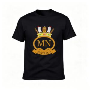 MN Australia Emblem Men's T-Shirt Gift for Sailors and Marine Enthusiasts