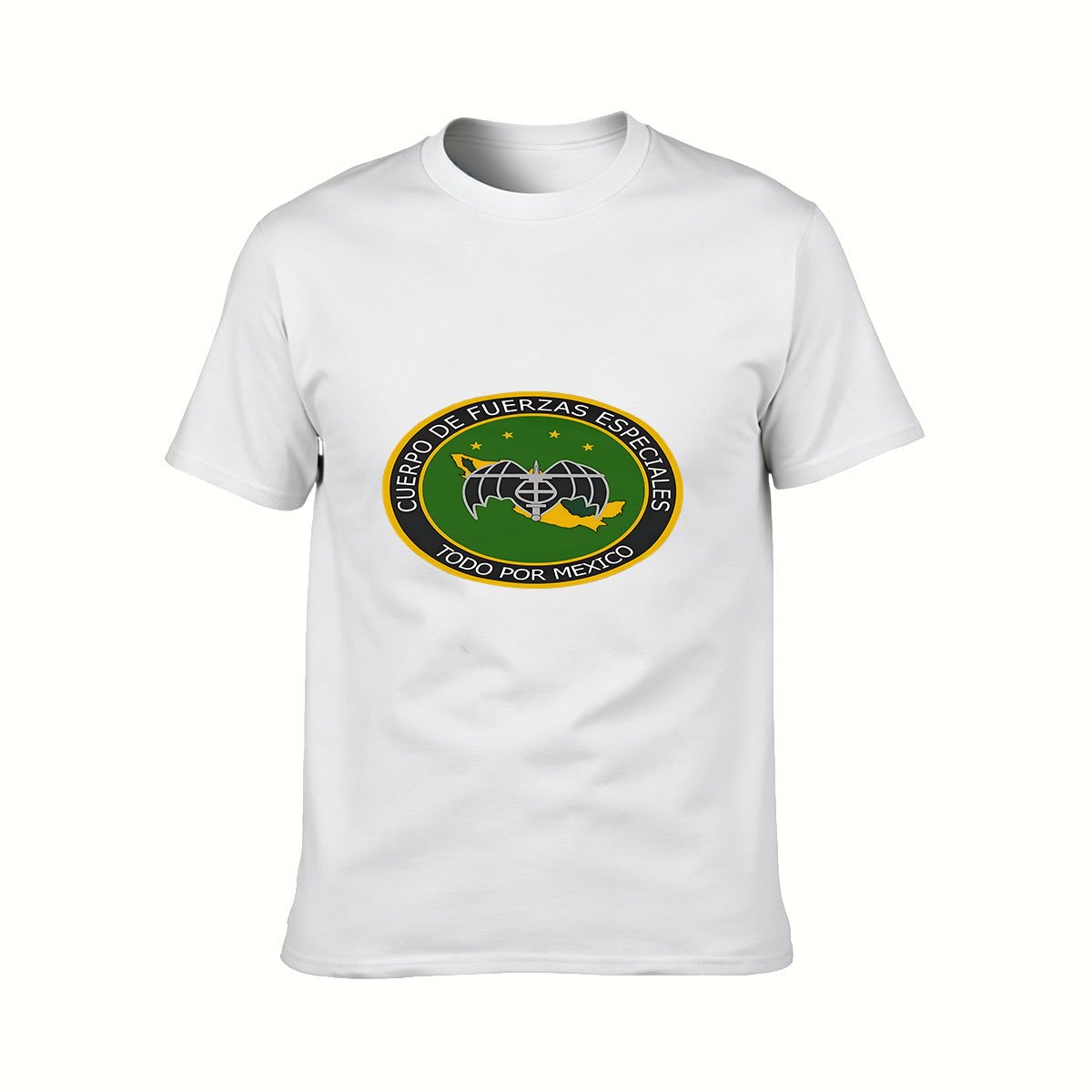Men's T-Shirt Cuerpo de Fuerzas Especiales Mexico Logo Gift - Image 2
