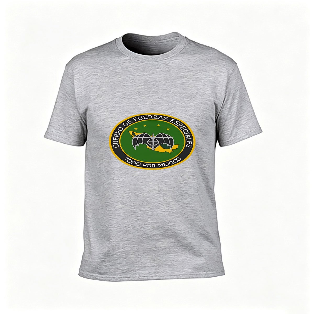 Men's T-Shirt Cuerpo de Fuerzas Especiales Mexico Logo Gift - Image 3