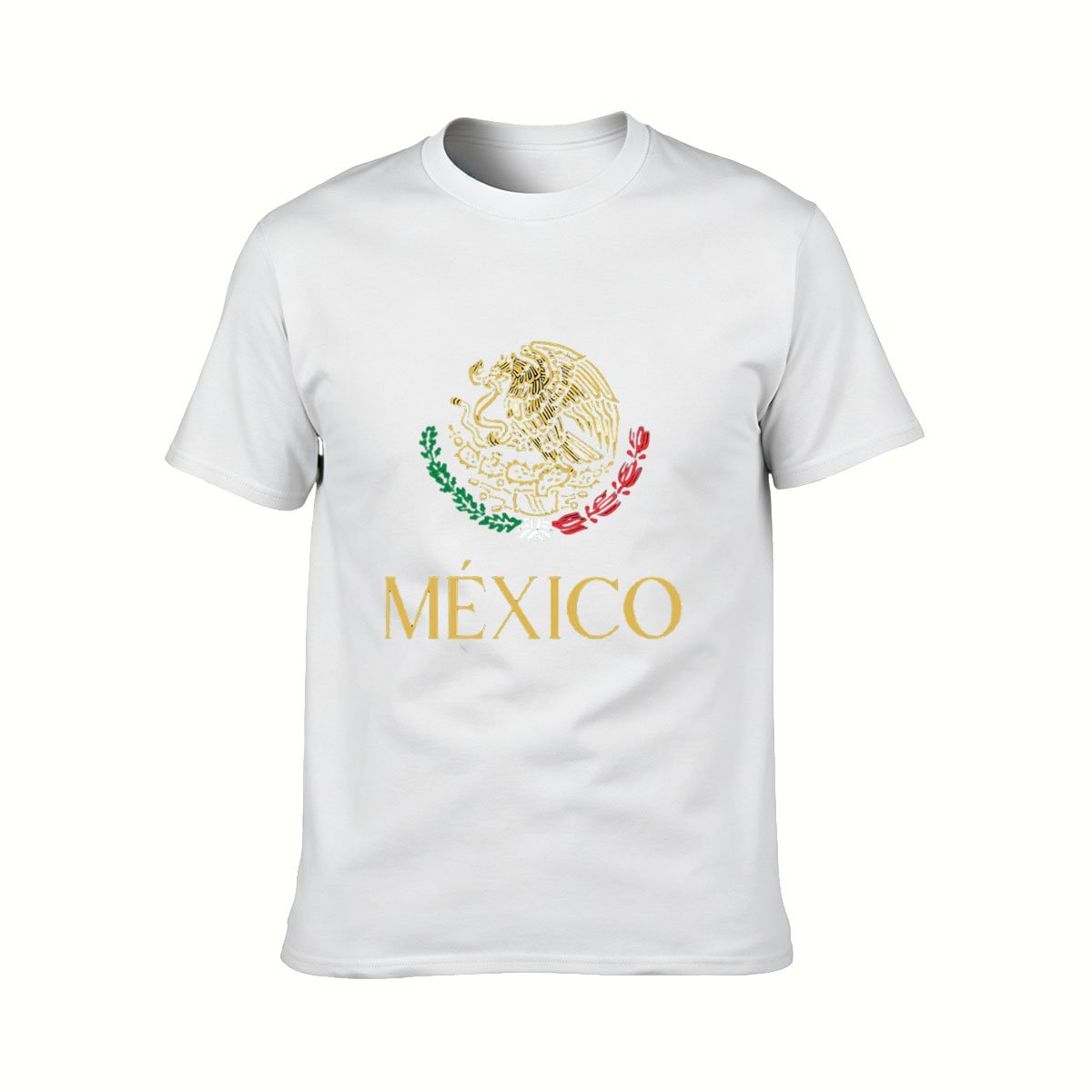 Mexico Eagle Emblem Men's T-Shirt National Pride Gift - Image 2