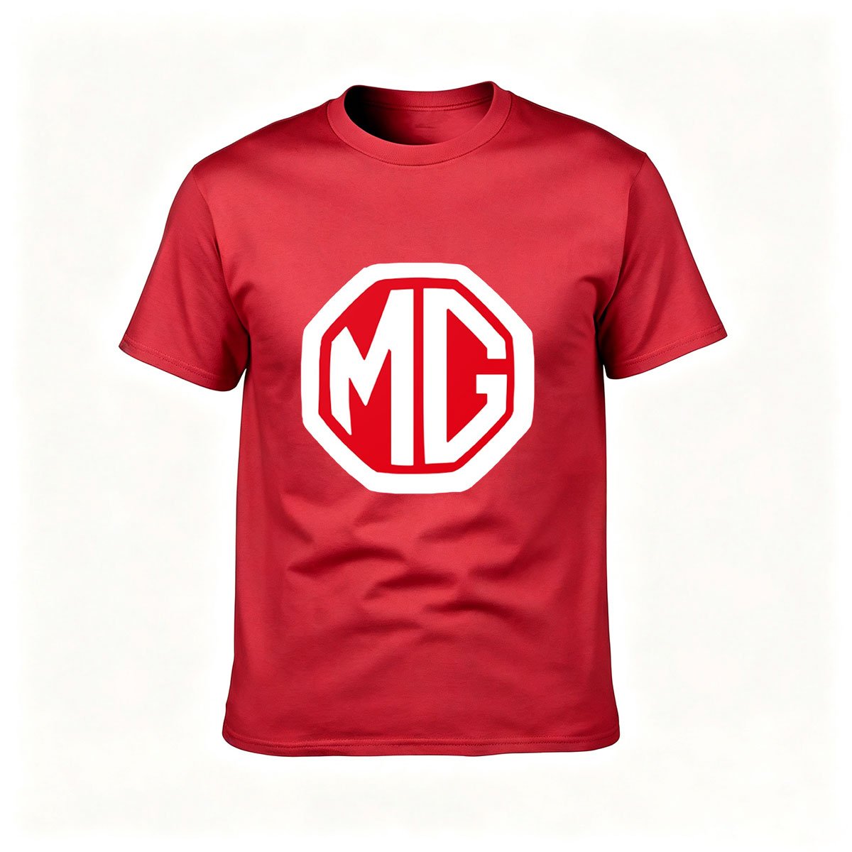 MG Logo Men's T-Shirt Classic Black Cotton Tee Gift for Car Enthusiasts - Image 5