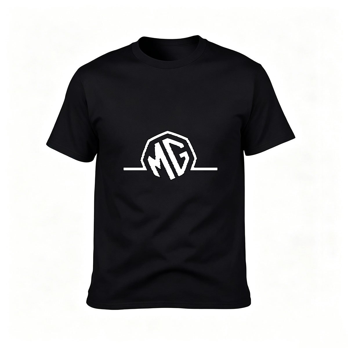 MG Logo Print Men's T-Shirt Casual Streetwear Gift Top