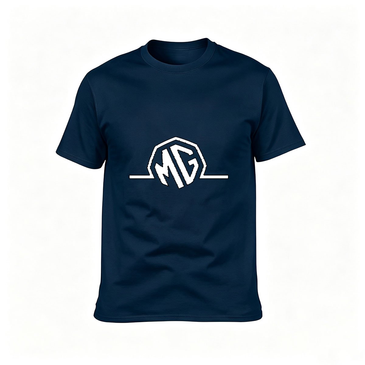 MG Logo Print Men's T-Shirt Casual Streetwear Gift Top - Image 6