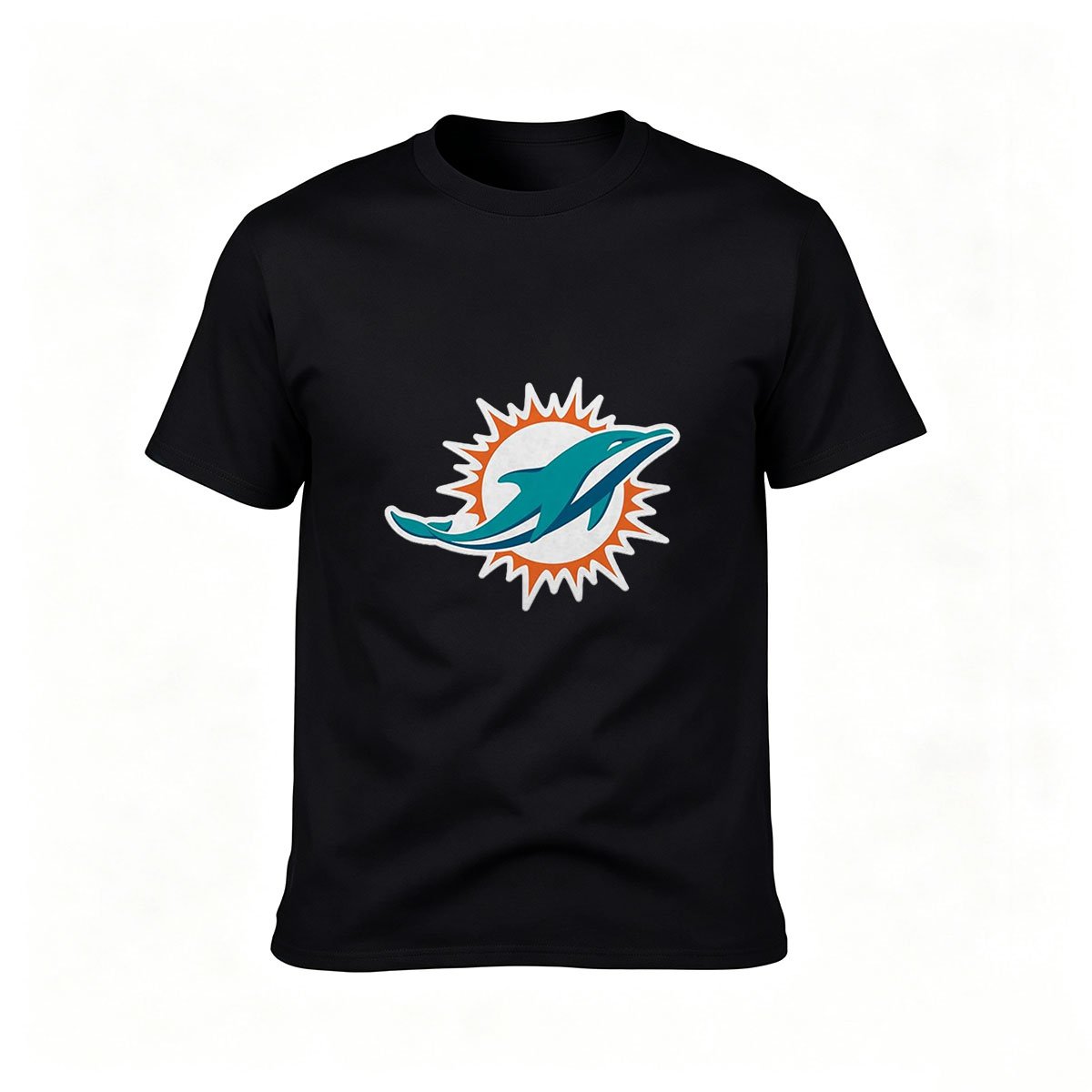 Miami Dolphins Logo Men's T-Shirt Football Fan Gift