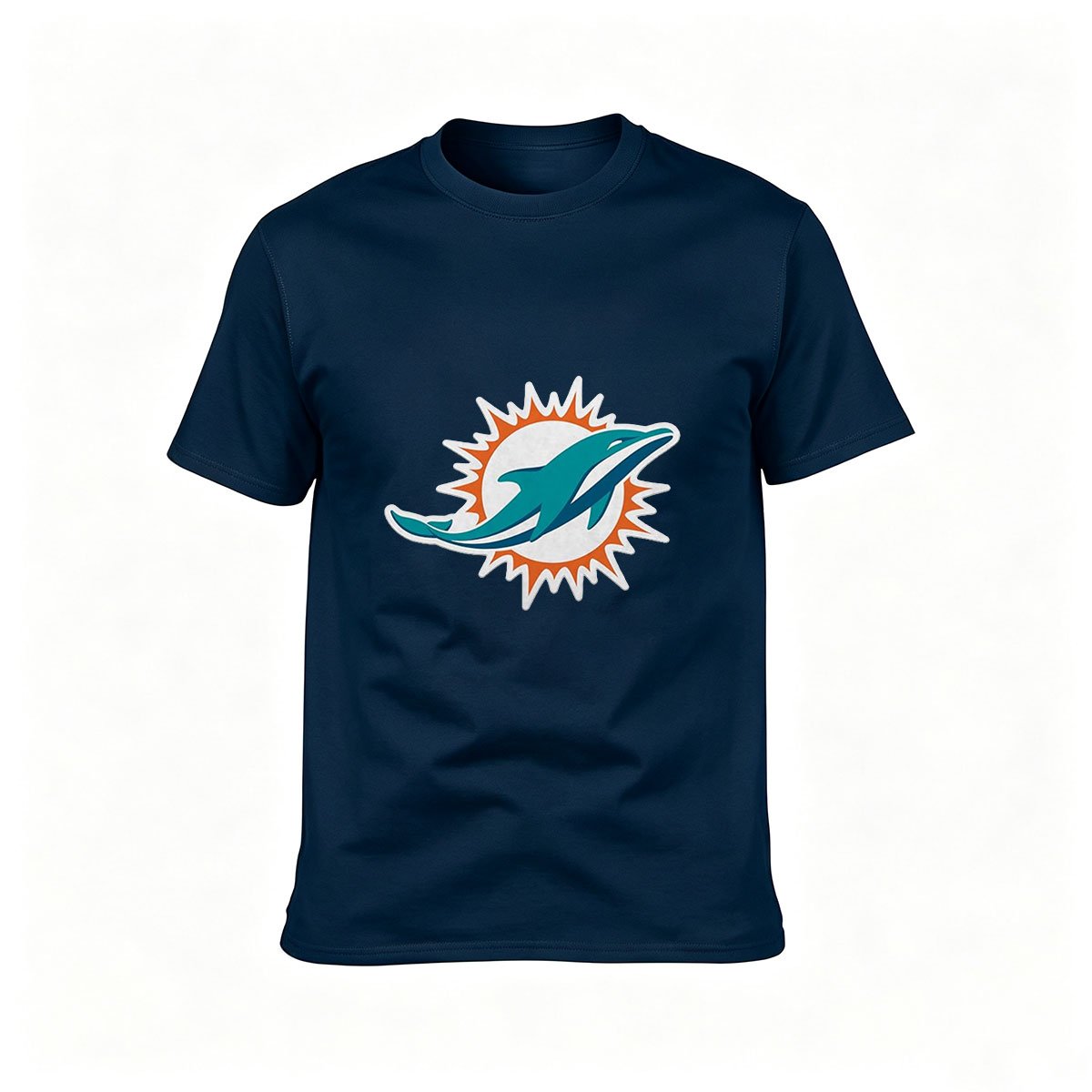 Miami Dolphins Logo Men's T-Shirt Football Fan Gift - Image 6