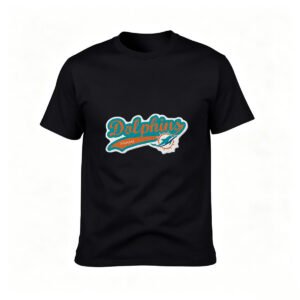 Miami Dolphins Logo Men's T-Shirt Football Fan Gift