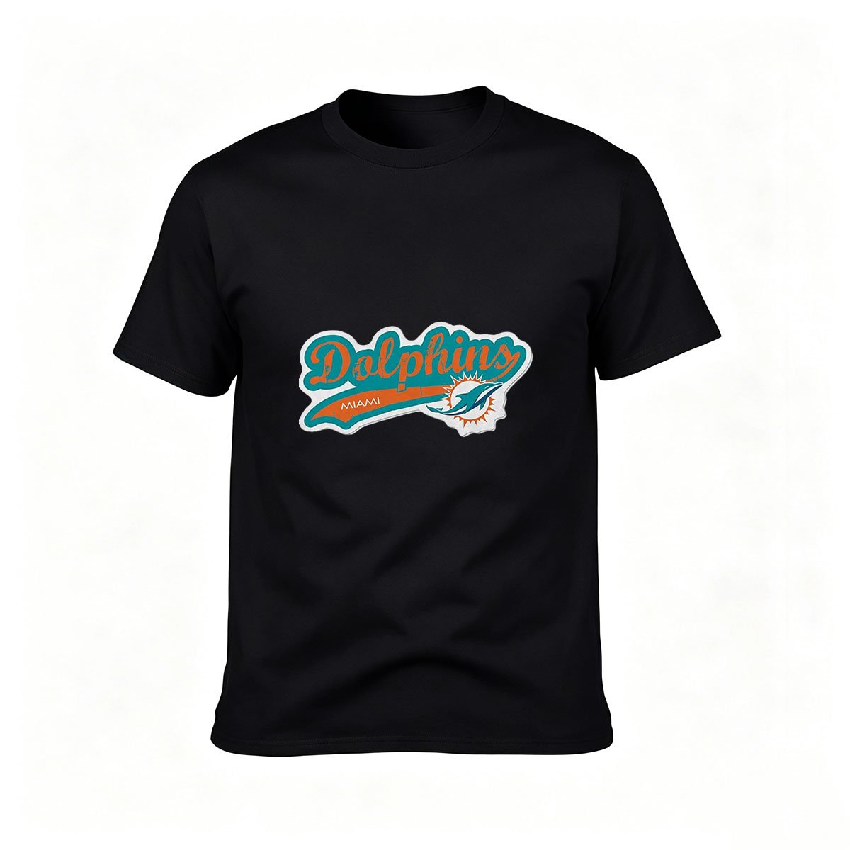 Miami Dolphins Logo Men's T-Shirt Football Fan Gift