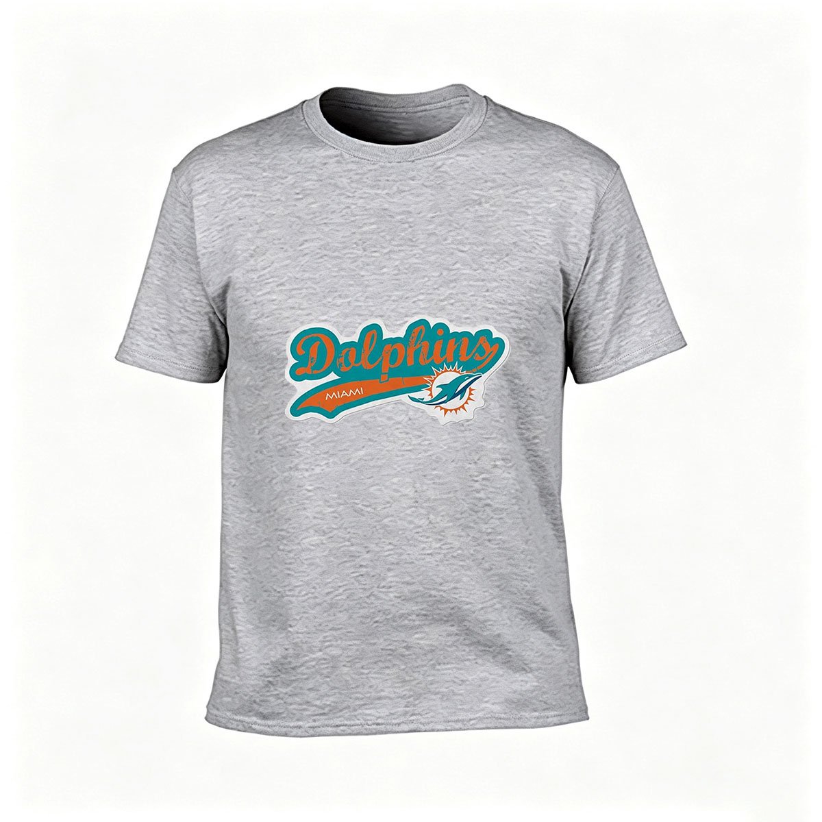 Miami Dolphins Logo Men's T-Shirt Football Fan Gift - Image 3