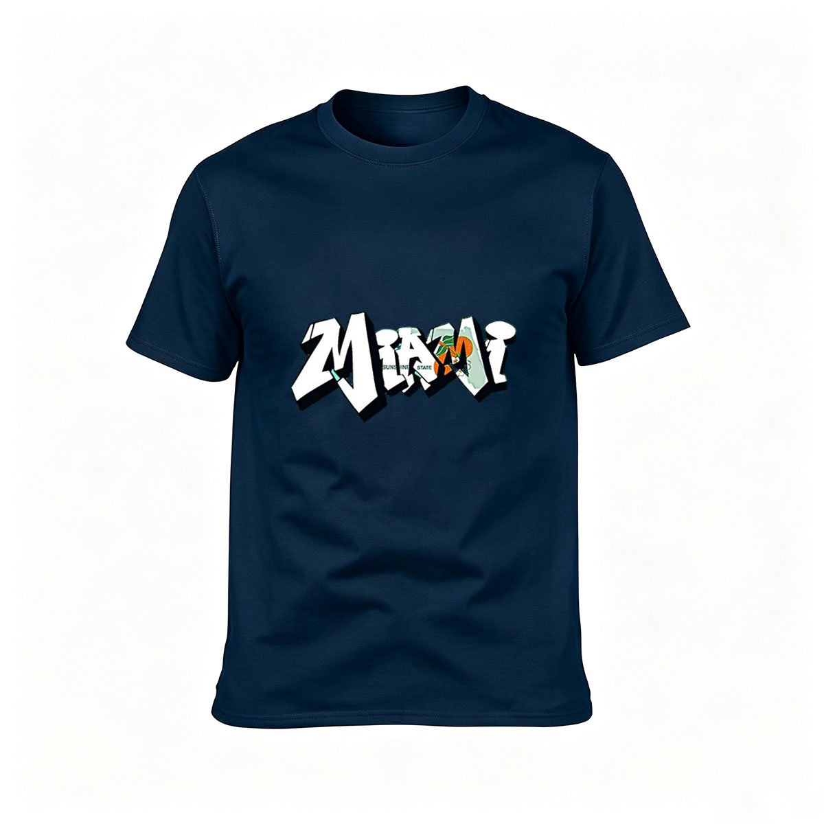 Miami Graffiti Style Men's T-Shirt Summer Gift Wear - Image 6