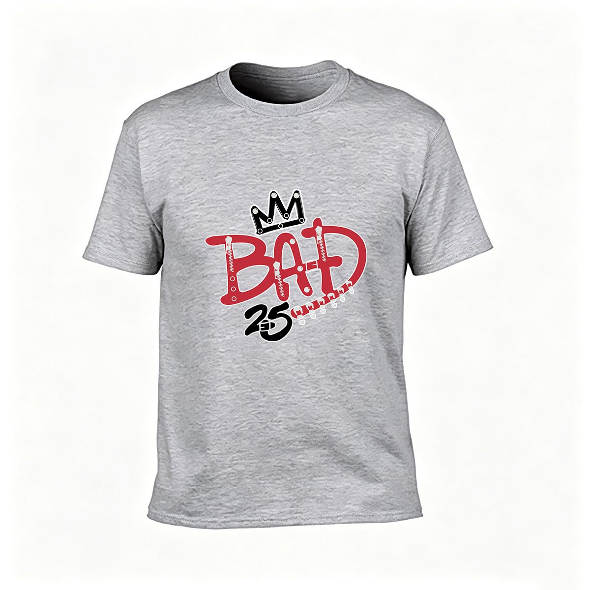 Bad 23 Crown Design Men's T-Shirt Streetwear Gift - Image 3