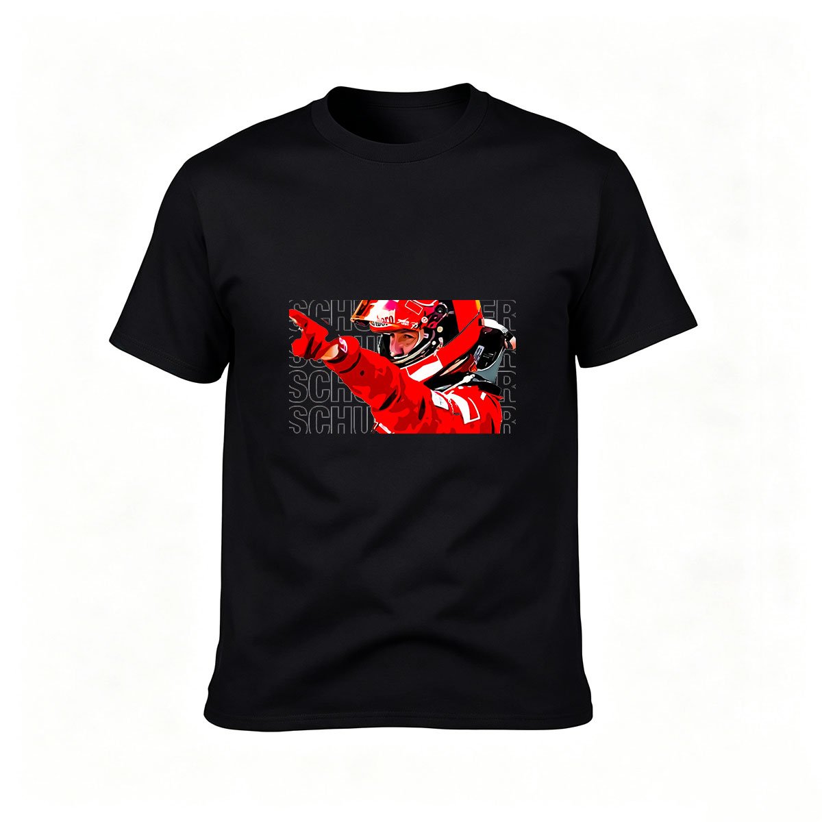 Michael Schumacher Formula 1 Racing Men's T-Shirt Gift