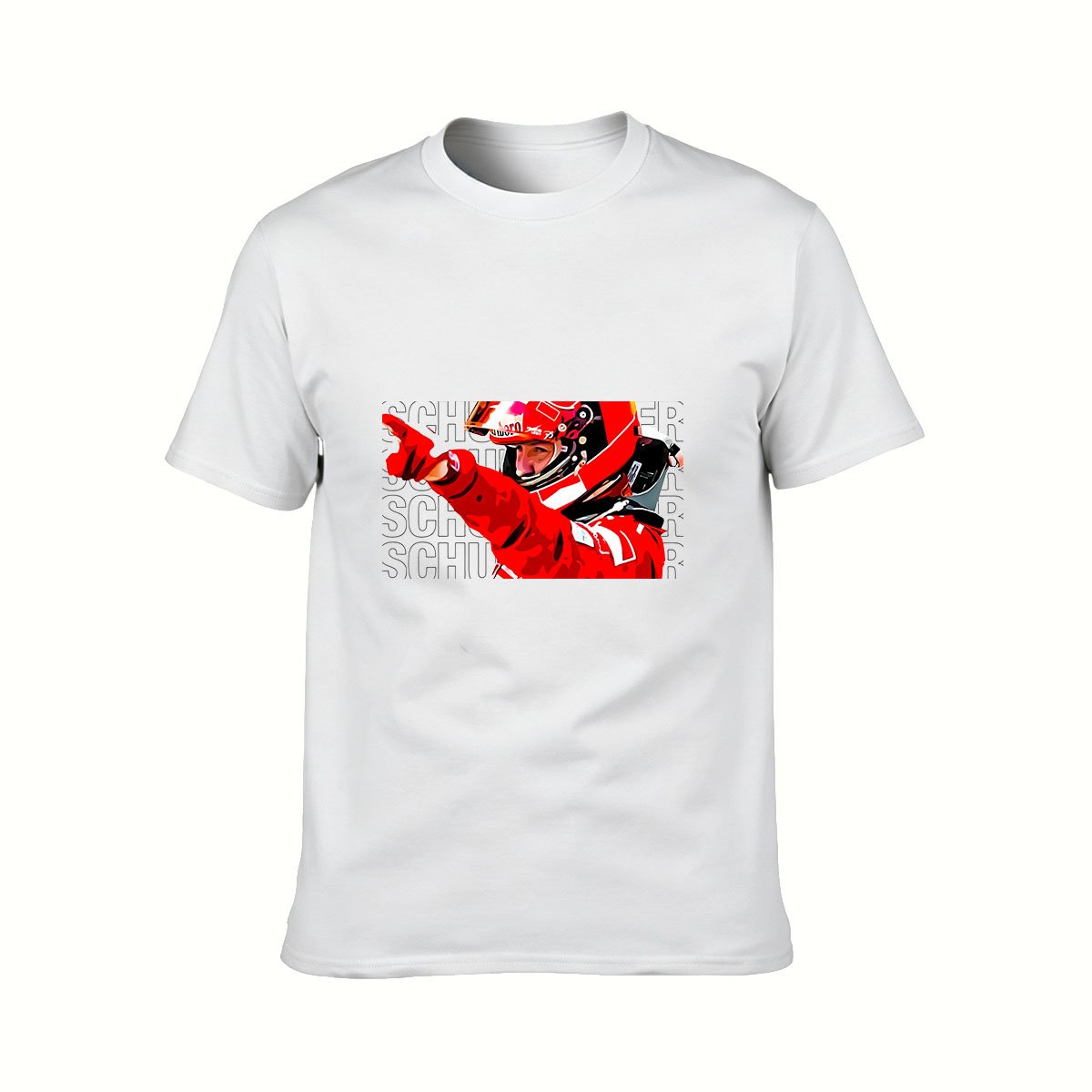 Michael Schumacher Formula 1 Racing Men's T-Shirt Gift - Image 2