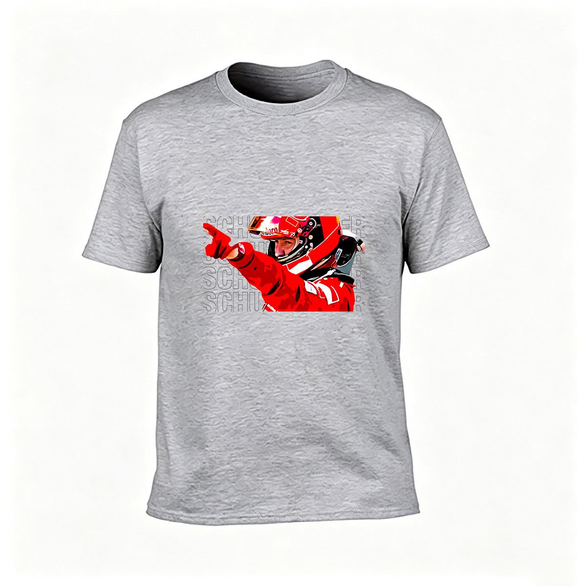 Michael Schumacher Formula 1 Racing Men's T-Shirt Gift - Image 3