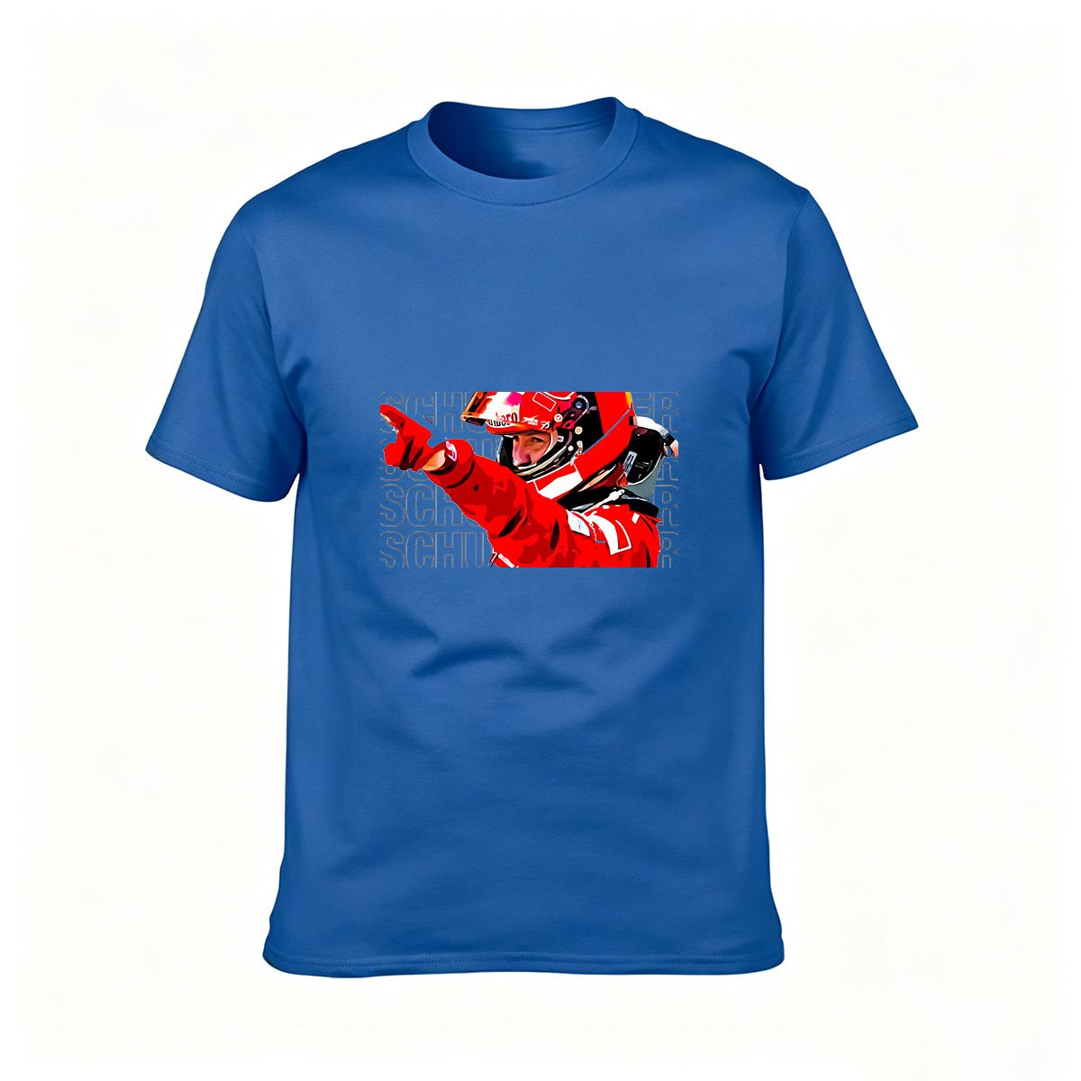 Michael Schumacher Formula 1 Racing Men's T-Shirt Gift - Image 4