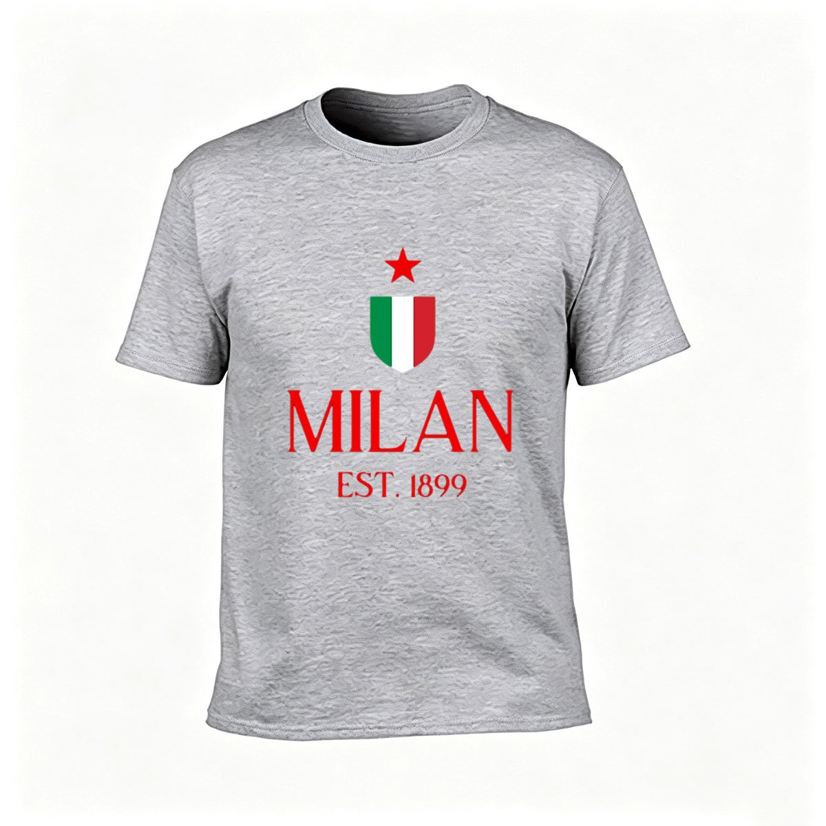 Milan Italy Flag T-Shirt Men Women Gift Soccer Fan Wear - Image 3