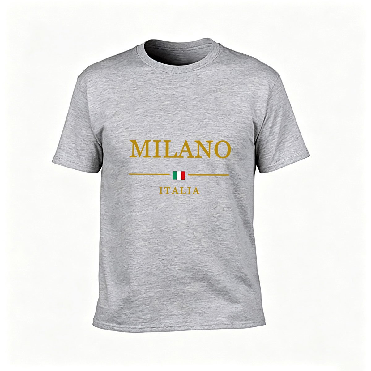Milano Italia Men's T-Shirt Italy Flag Design Gift - Image 3