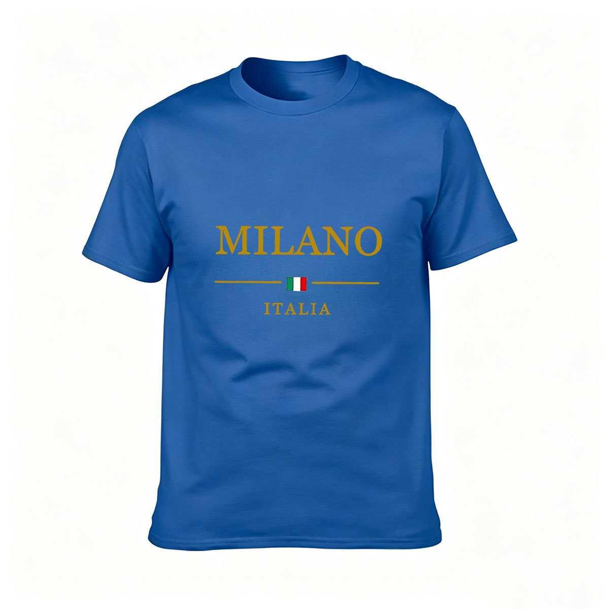 Milano Italia Men's T-Shirt Italy Flag Design Gift - Image 4