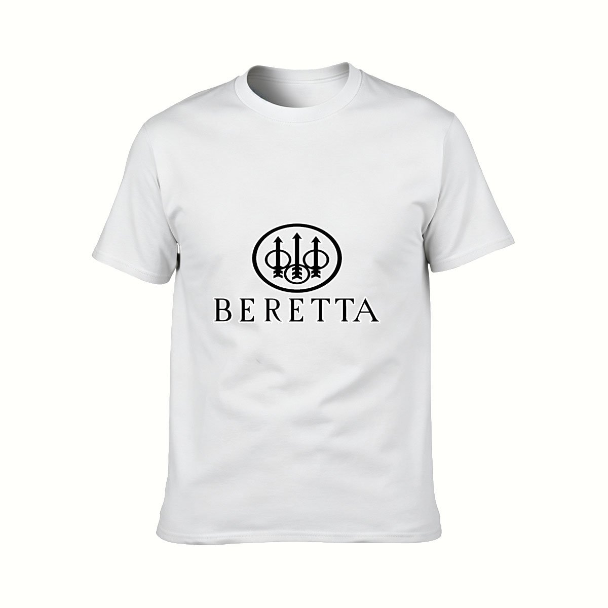 Beretta Logo T-Shirt Men's Classic Black Tee Gift - Image 2