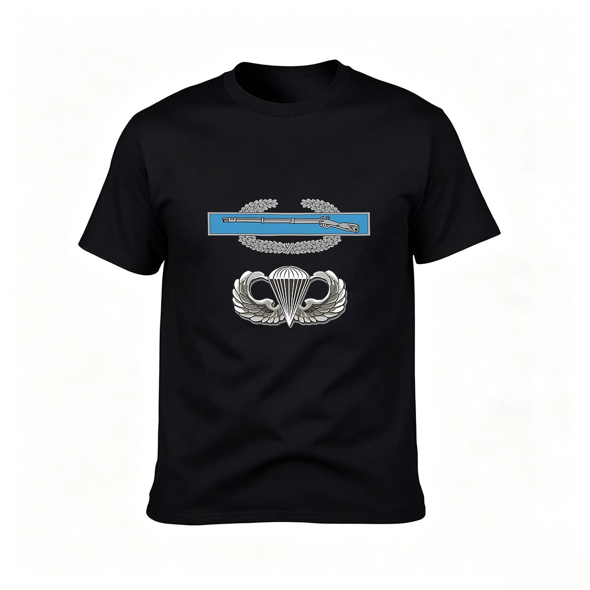 Paratrooper Wings T-Shirt Men's Military Airborne Gift
