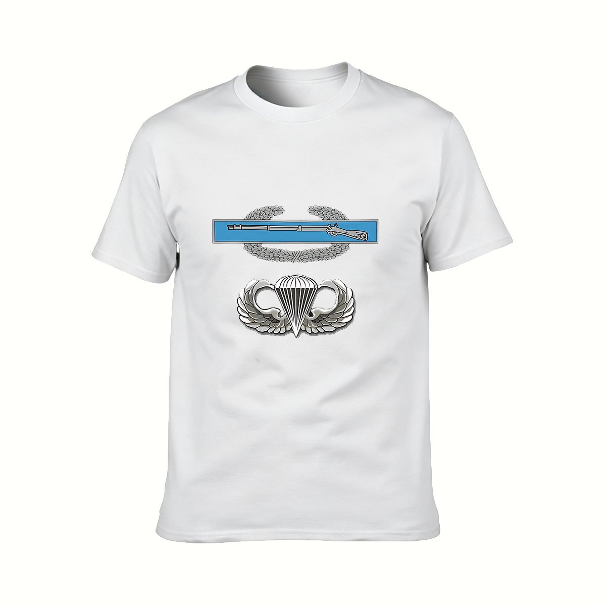 Paratrooper Wings T-Shirt Men's Military Airborne Gift - Image 2