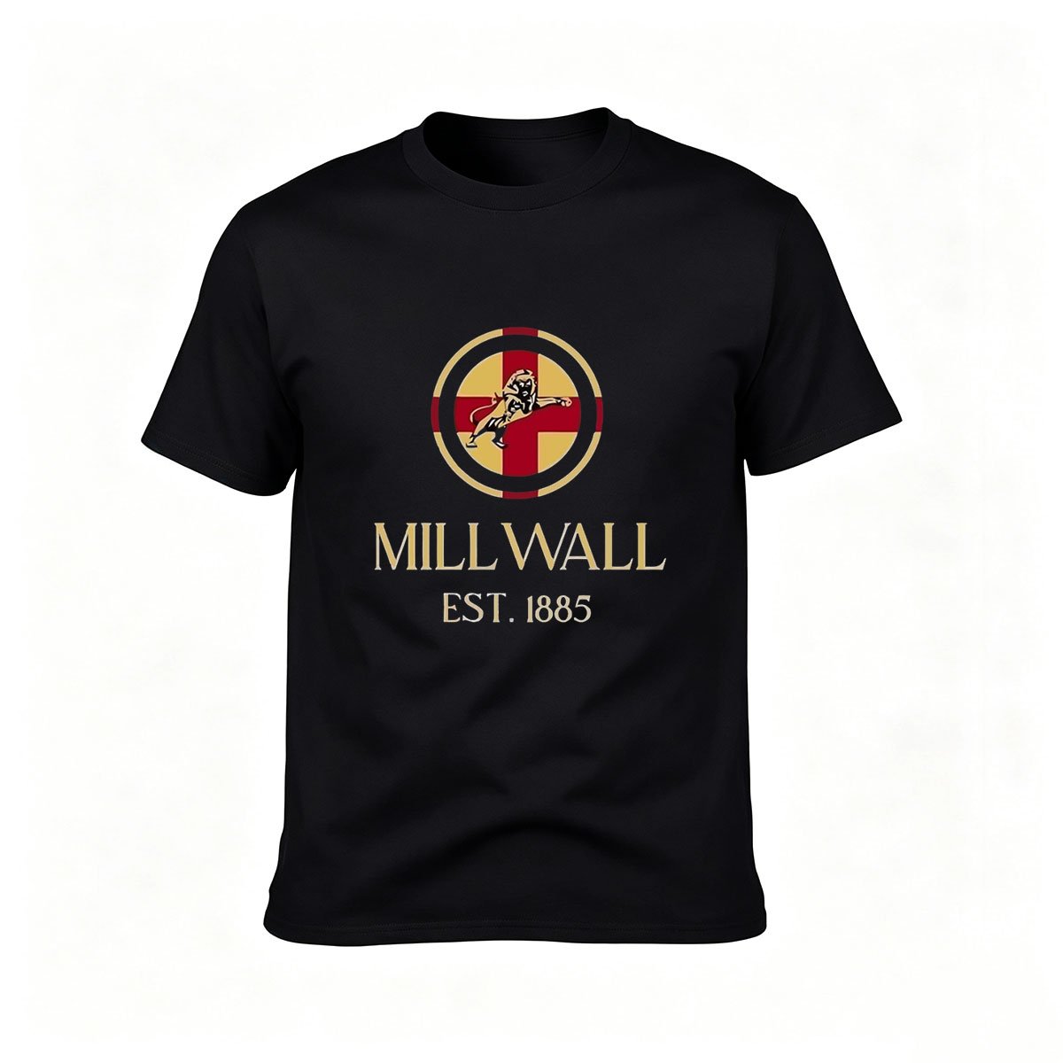 Millwall FC Logo T-Shirt Men's Football Fan Gift 1885