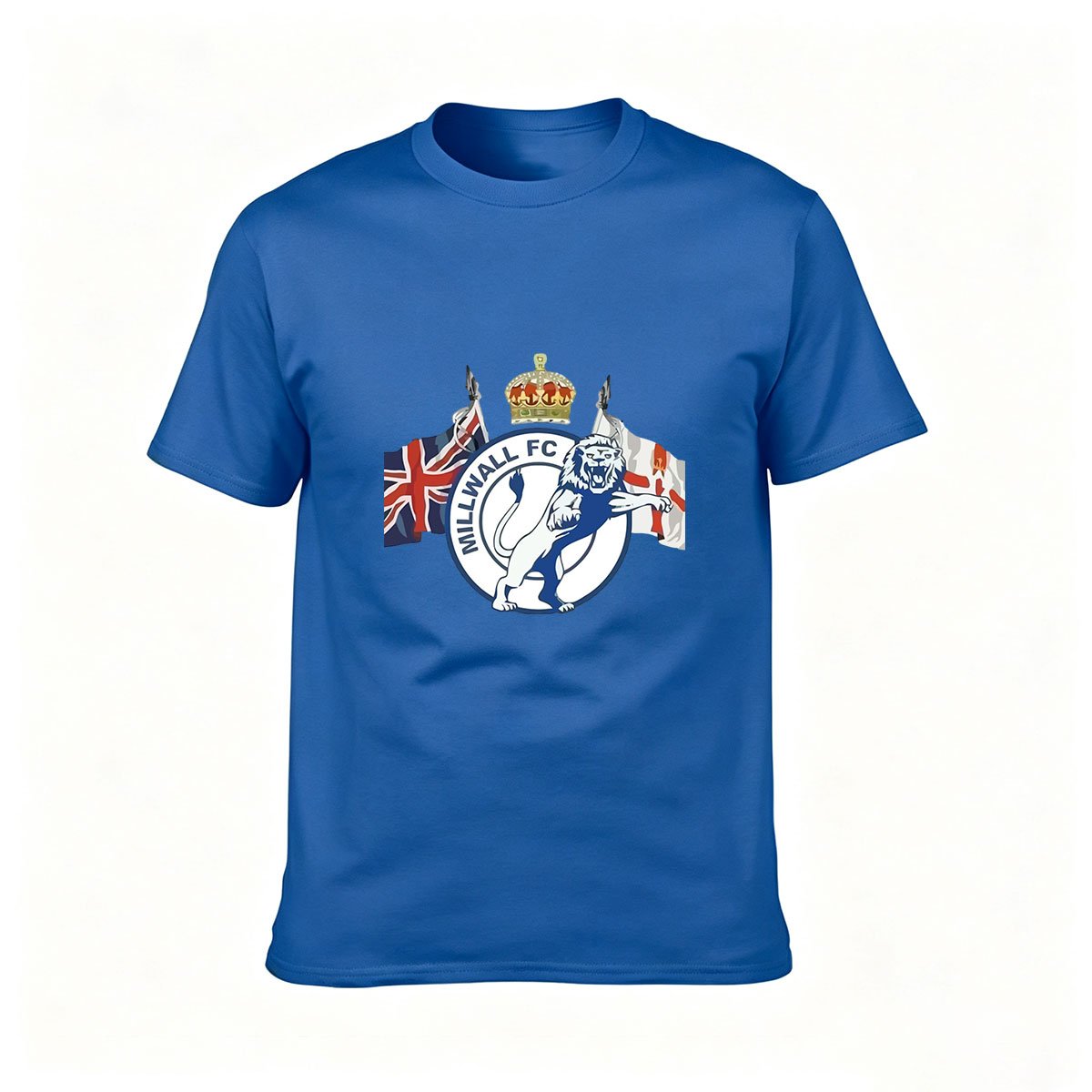 Millwall FC Crest Men's T-Shirt Football Fan Gift - Image 4