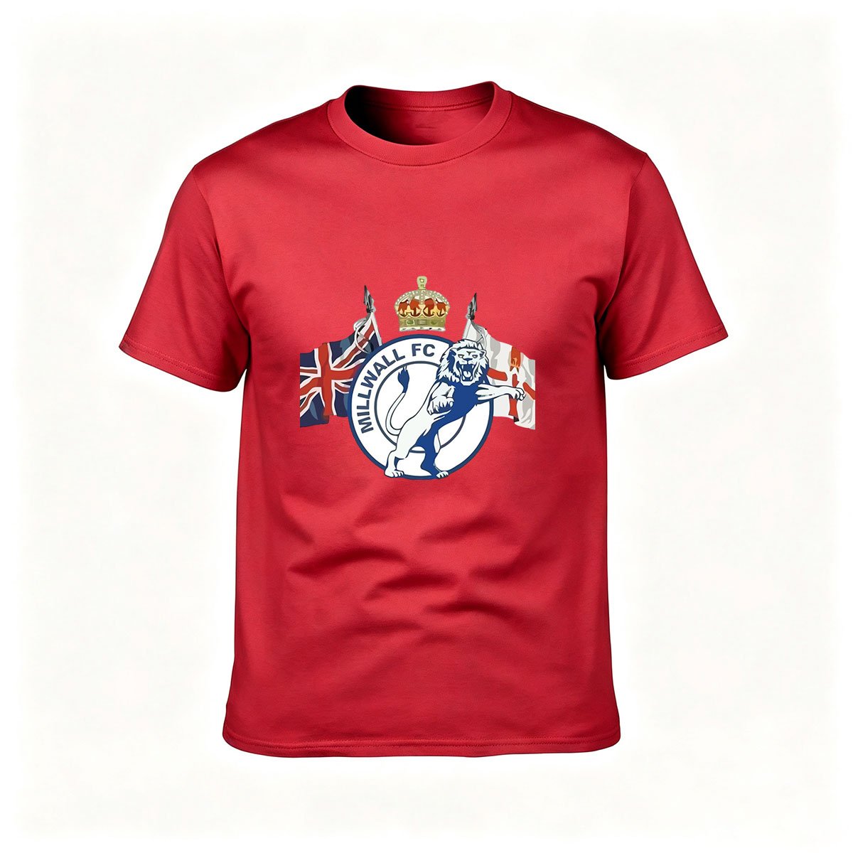 Millwall FC Crest Men's T-Shirt Football Fan Gift - Image 5