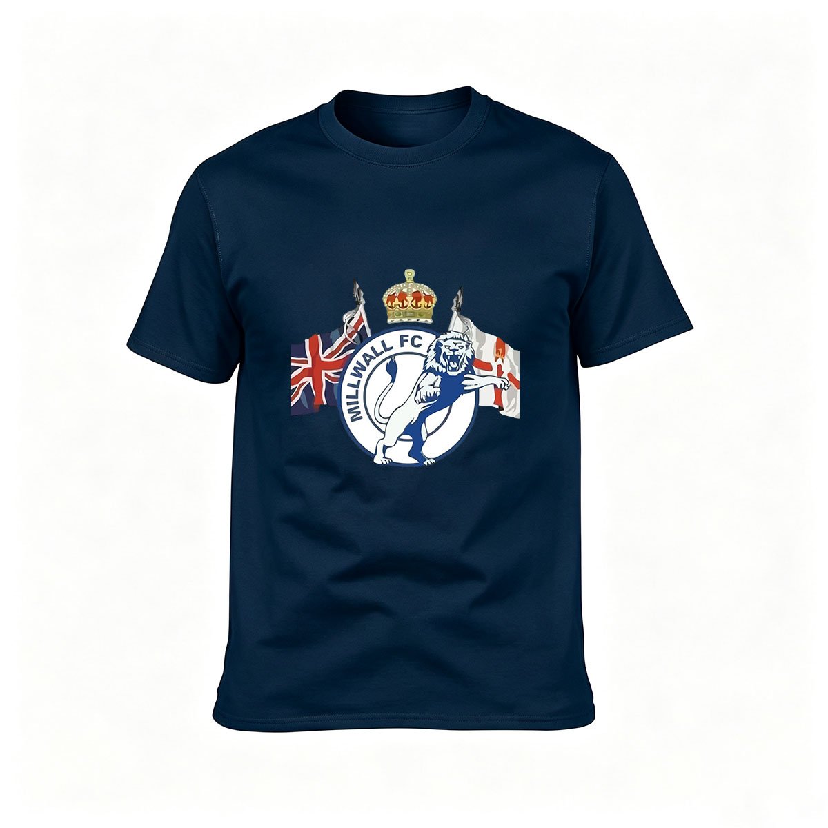 Millwall FC Crest Men's T-Shirt Football Fan Gift - Image 6