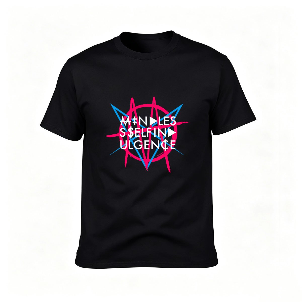 Mandles Self Indulgence Band Logo T-Shirt Men's Women's Music Gift Tees
