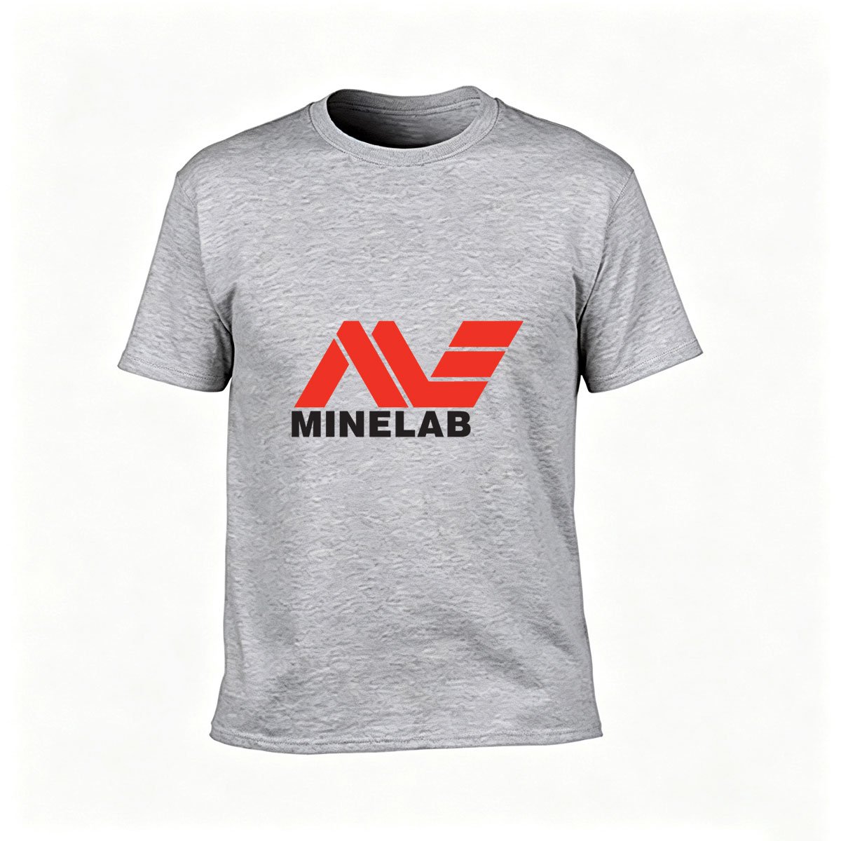 Minelab Logo T-Shirt Men's Black Red Design Gift for Metal Detector Enthusiasts - Image 3