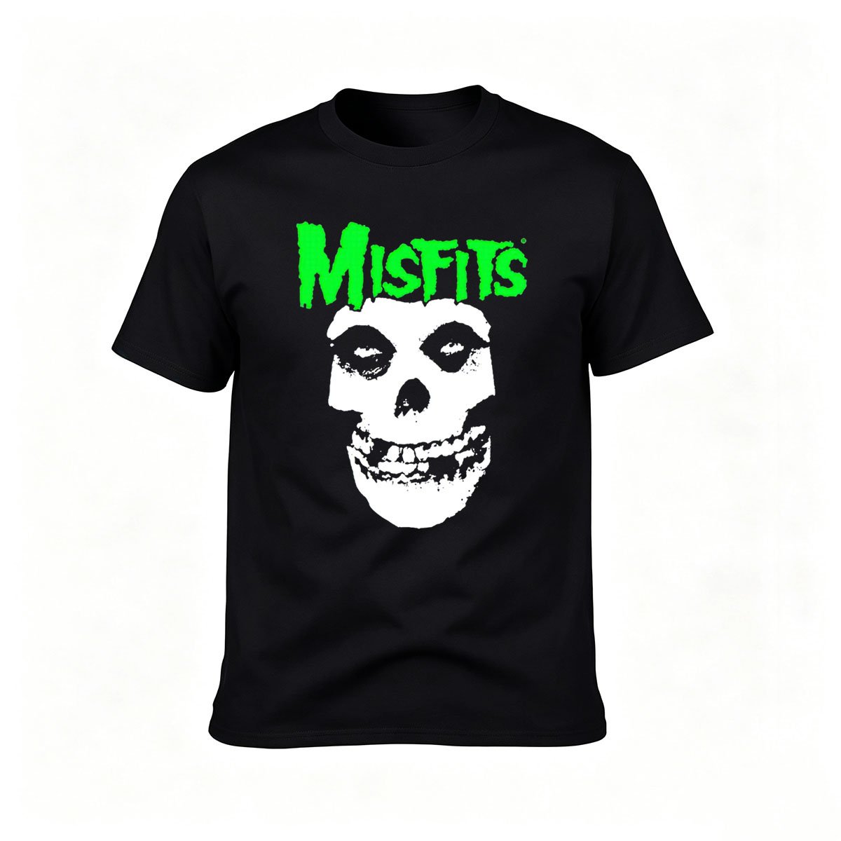 Misfits Skull Logo T-Shirt Men's Rock Band Tee Gift