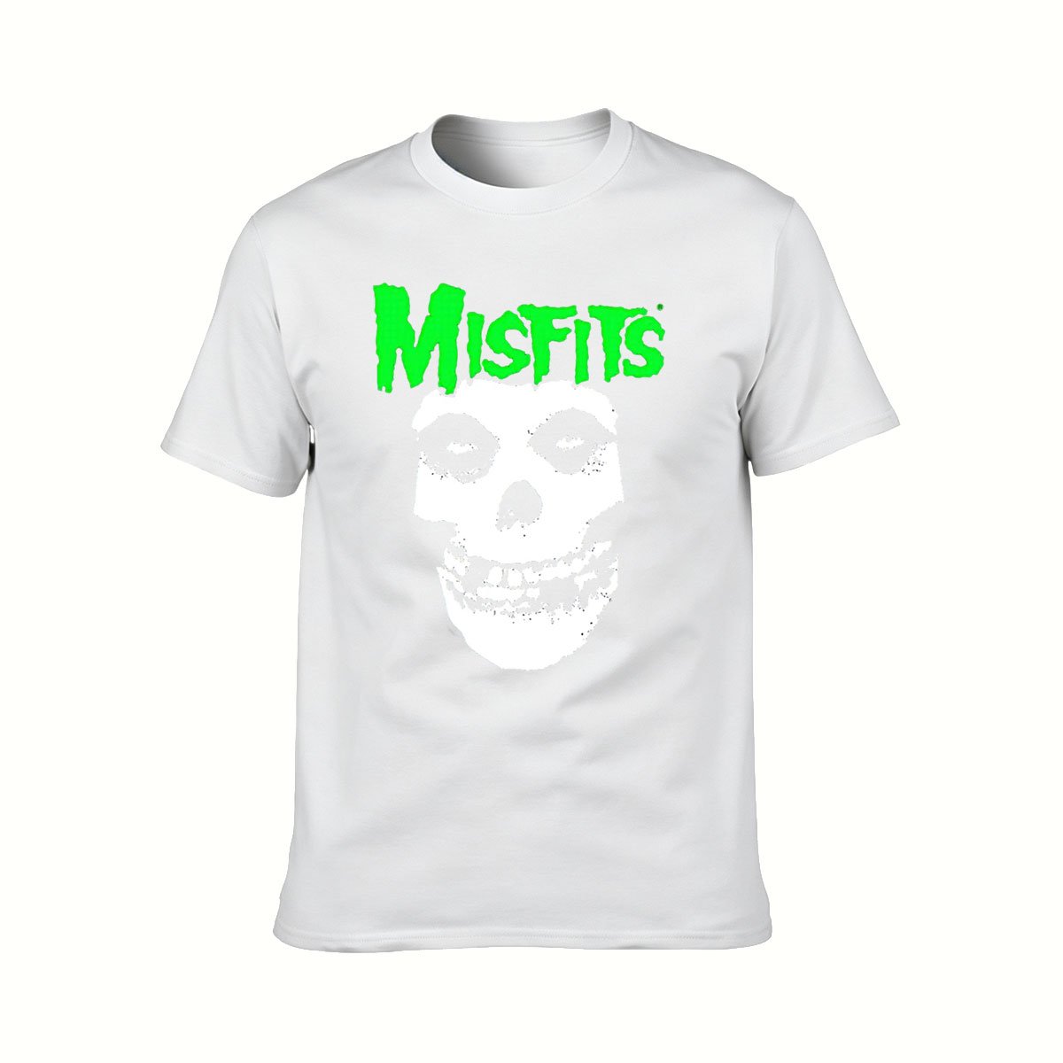 Misfits Skull Logo T-Shirt Men's Rock Band Tee Gift - Image 2