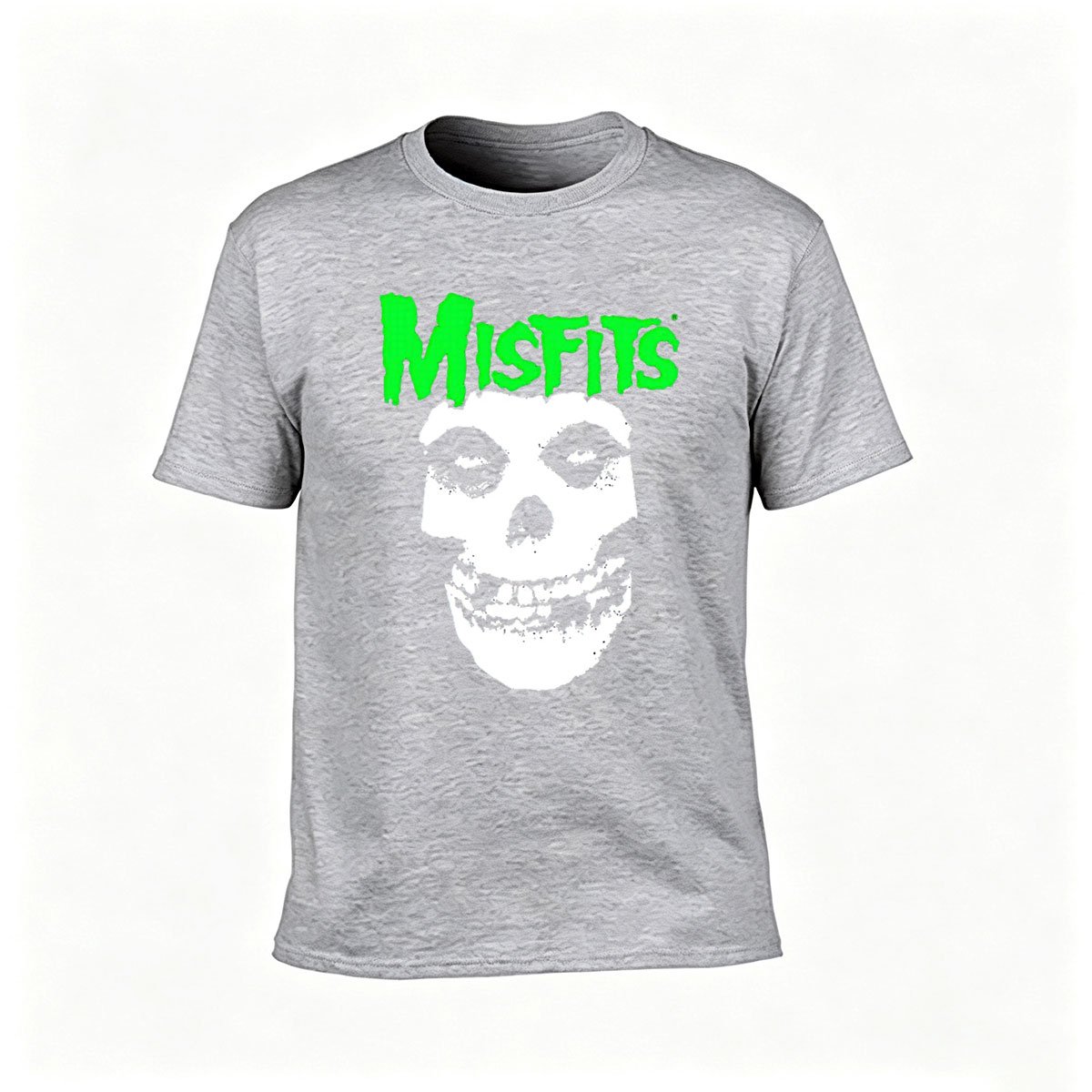 Misfits Skull Logo T-Shirt Men's Rock Band Tee Gift - Image 3