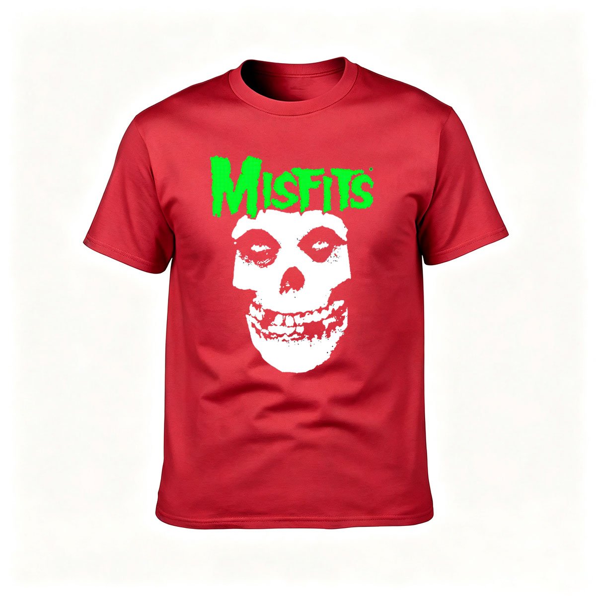 Misfits Skull Logo T-Shirt Men's Rock Band Tee Gift - Image 5