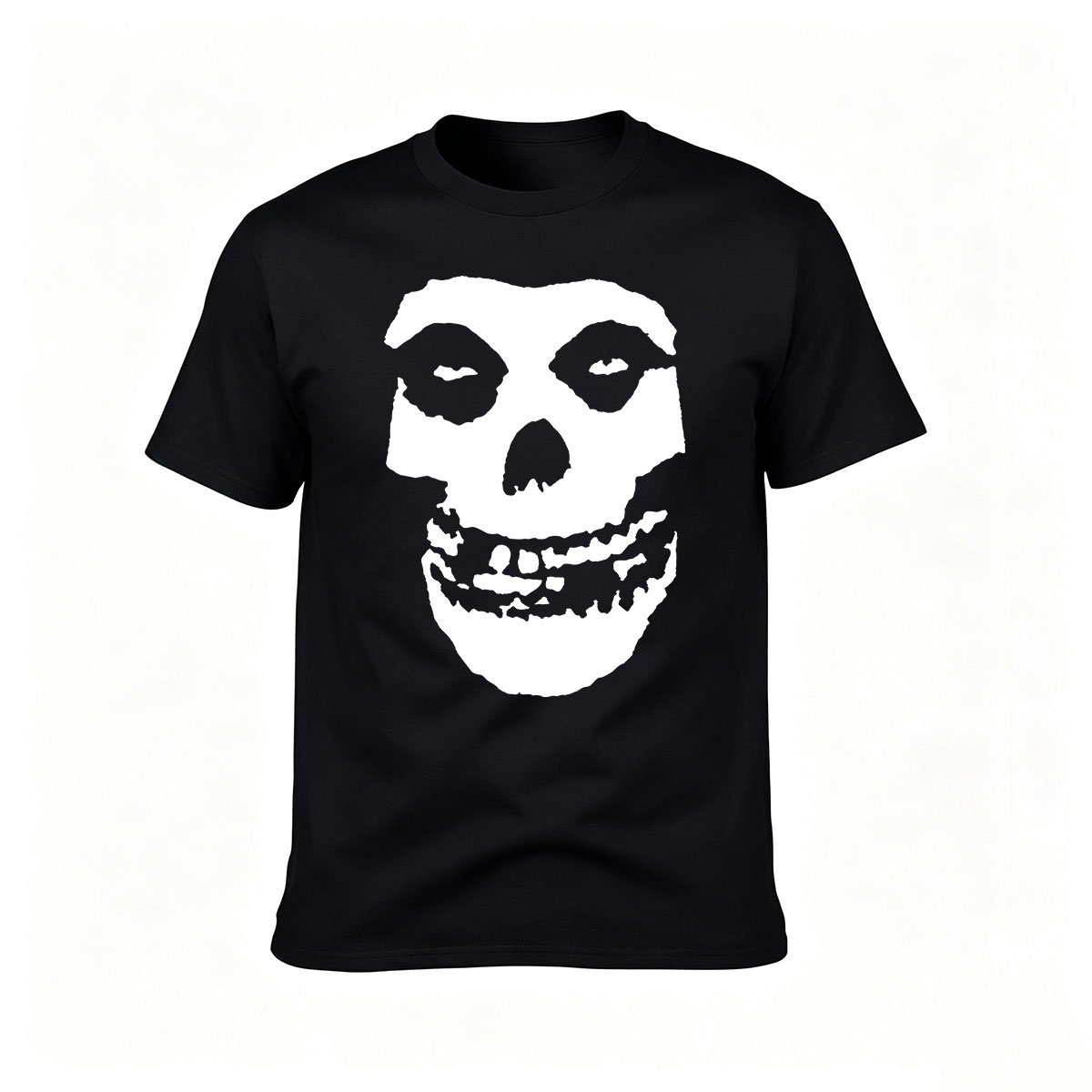 Skull Print Men's T-Shirt Halloween Gift Horror Style